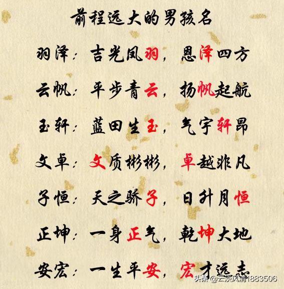 2021年独一无二微信名字男:家长给孩子取生僻字名字有错吗