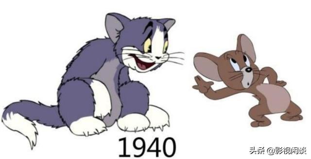猫和老鼠动画片猫弹钢琴:猫和老鼠：猫和老鼠的四次形象画风改动，哪一次才是最经典的？