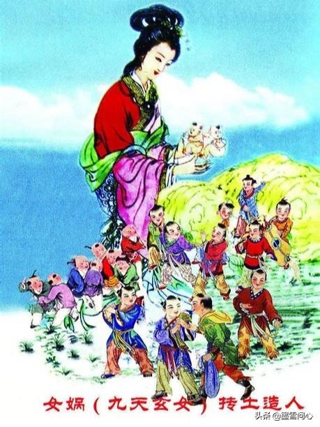 上古神话中,女娲娘娘留下哪5大传说？