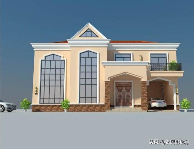 农村自建房前后留门好不好,地基四间房，大门应该留在哪一间比较方便？