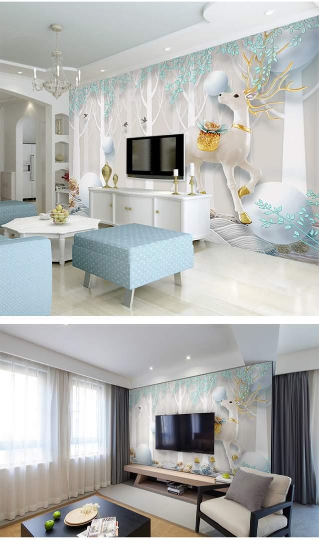 不做吊顶，电视墙怎么设计？插图27