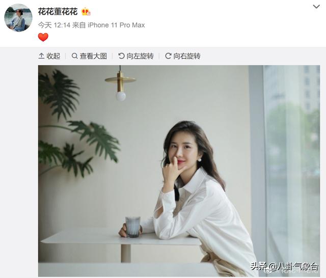 沈玉琳芽芽:总裁夫人花花董花花35天后更新动态晒美照，背后有什么深意吗？