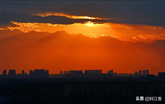 夕阳红烟雾图片,烟雾图片高清