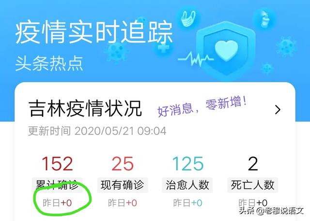 吉林快三预测群:好消息！吉林昨日0新增，是不是意味着吉林疫情已经得到了好转？