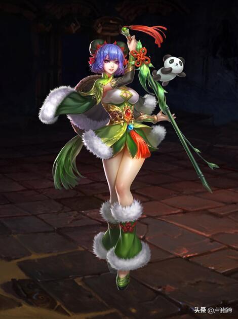 就这个样子,特效还不错英魂之刃小龙女的碧影玄女怎么样?