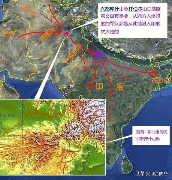 阿富汗地图阿富汗的瓦罕走廊有什么战略价值吗