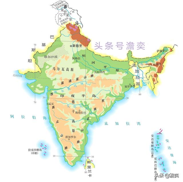 湖北省面积多少平方公里人口:印度国土面积300万平方公里，为何能养活14亿国民？
