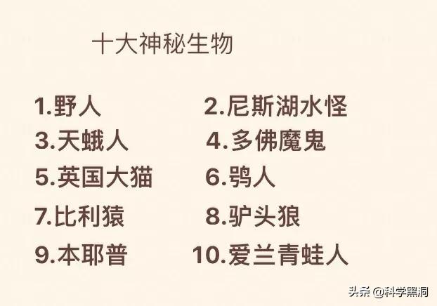 马来大狐蝠咬人图片:全球十大神秘生物都是什么？它们真的存在吗？