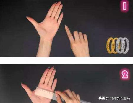 买玉镯怎么量手的尺寸图片,戒指尺寸怎么量？有什么简单快速的方法吗？