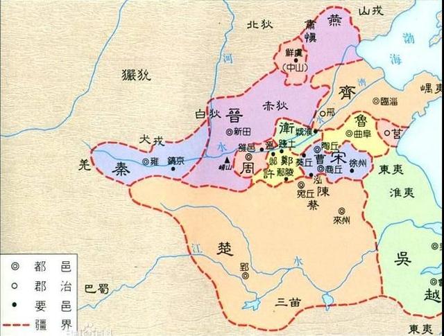 越国历史:春秋晚期的吴国和越国实力可以与秦国、齐国相提并论吗？