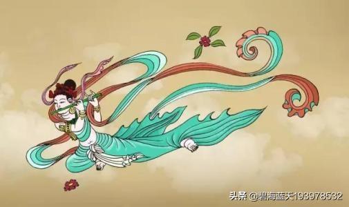 莫高窟|壁画上的飞天还会有怎样美丽的姿态？