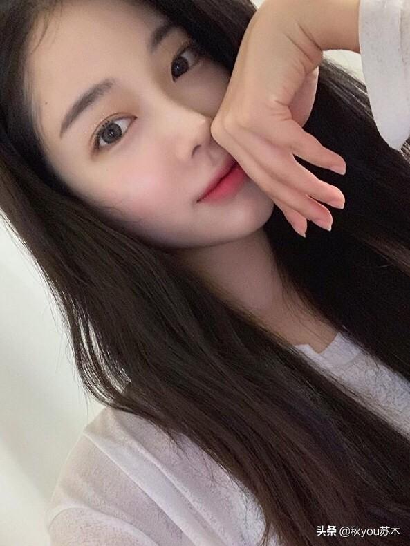 普通女孩儿照片图片