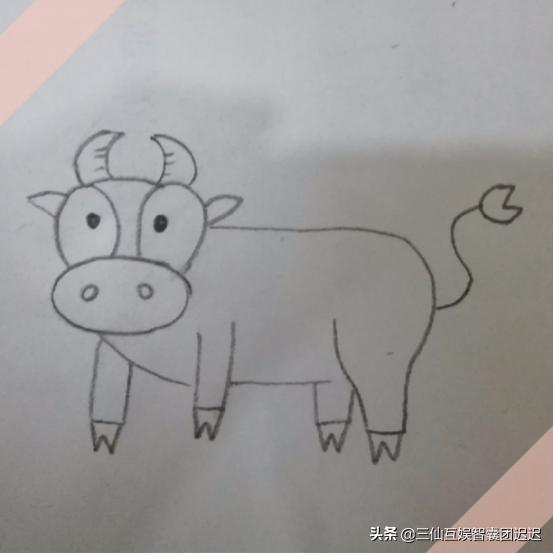 简笔画蜗牛,简笔画吃草的小牛的画法？