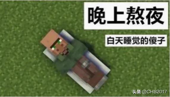 头条问答 为什么minecraft里村民有的在早上会睡觉 12个回答