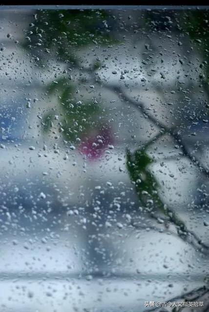 古诗中咏写风雨雷电、春夏秋冬等自然节气的诗有哪些？