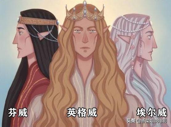 伊阿索密码:电影《指环王》三部曲里面一共出现了哪些精灵？