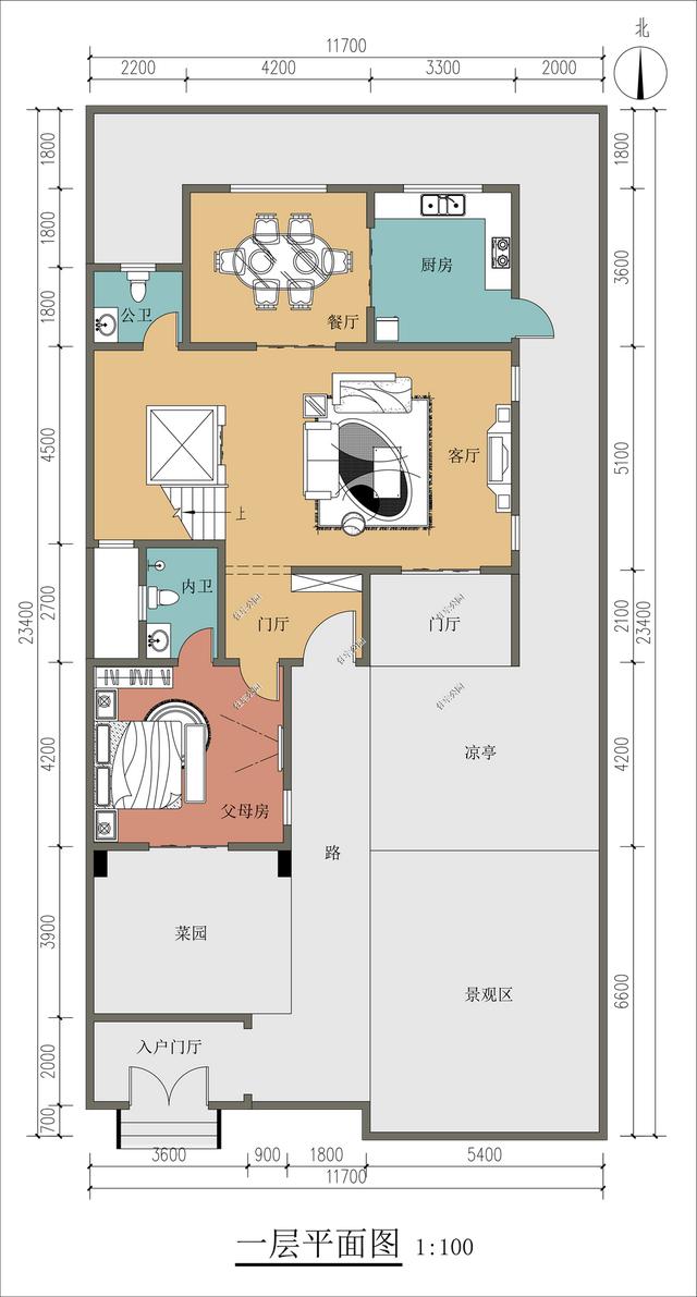 9米凯迪拉克9米宽16米长的农村别墅怎么设计