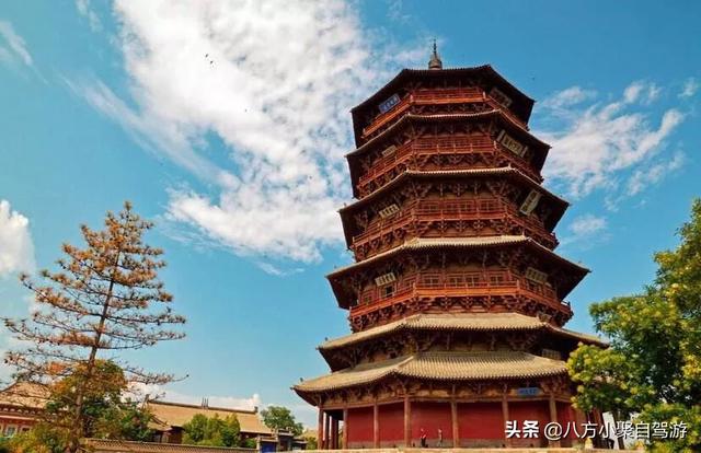 普救寺图片，从山东省潍坊市自驾到山西省旅游怎么走好，第一站大同市