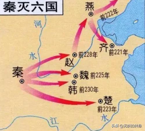 秦灭六国的顺序是什么？为什么是这么一个顺序？