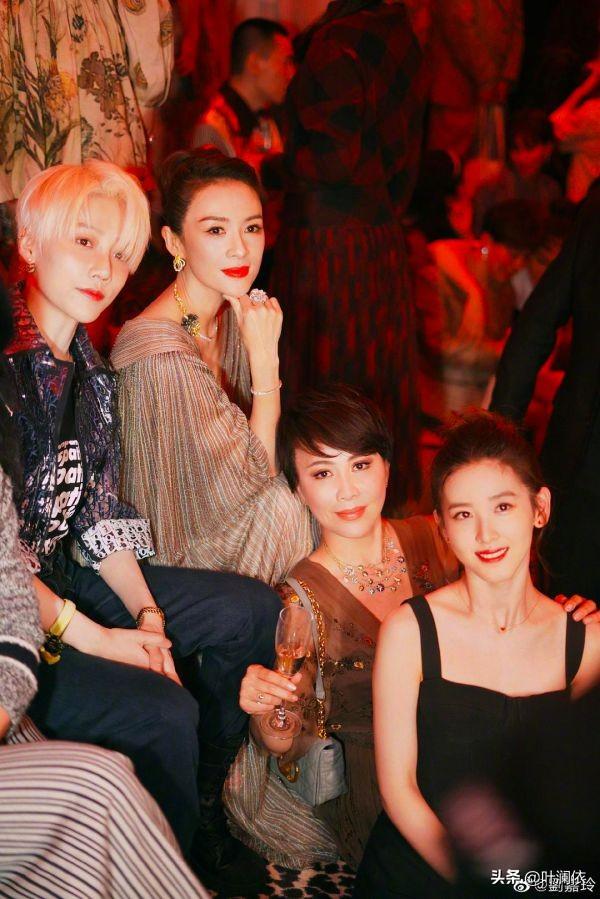 章子怡晒昆凌合影:章泽天和刘嘉玲章子怡合照，你觉得谁更胜一筹