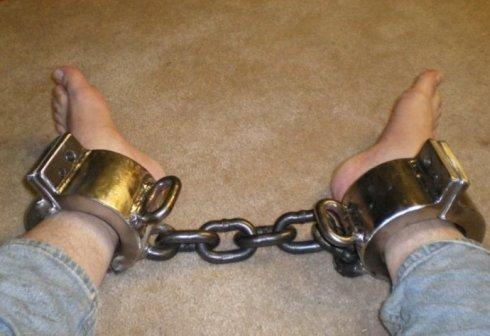 戴脚镣是一种什么感觉?-我的快乐小窝