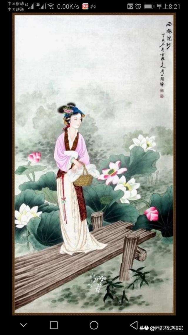 西施美容:秀色掩今古，荷花羞玉颜。如何拍摄出其意境美感？