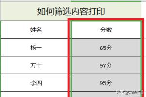 电脑打印表格怎么操作步骤,电脑表格里怎样筛选数据打印？