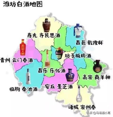 华东葡萄酒，山东原来每个县都有酒厂，能说一下各县区的品牌酒吗？