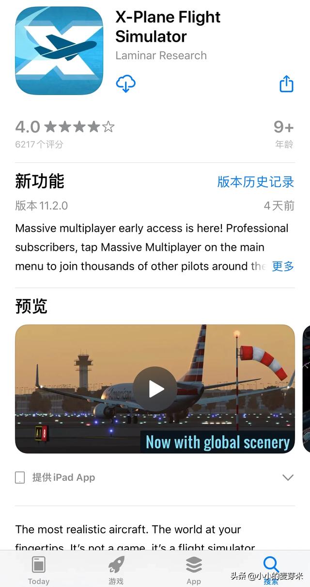 iPad有什么好玩的模拟飞行游戏？