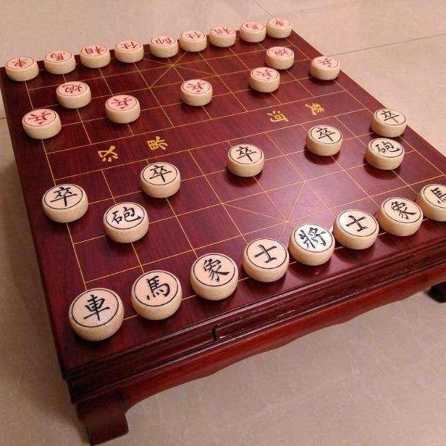 象棋怎么摆放位置图片