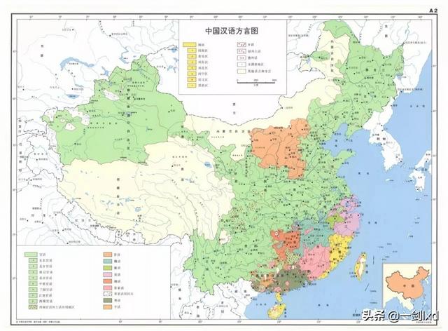 南方的广东话,江西话等和北方话是同一种语言吗？