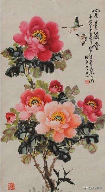 牡丹花画,当代擅长画牡丹的画家有哪些？