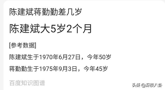陈建斌和蒋勤勤是一婚吗:你们觉着蒋勤勤、陈建斌俩人的生活幸福吗？