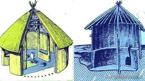 半坡人:河姆渡人和半坡人房屋的特点？