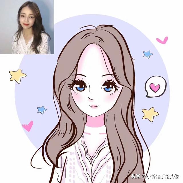 小铃铛手绘头像