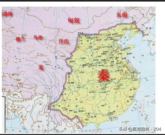 秦朝的疆域有多大?有没有具体的记载？