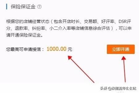 淘宝开店押金,淘宝店铺保证金需要缴纳多少钱？