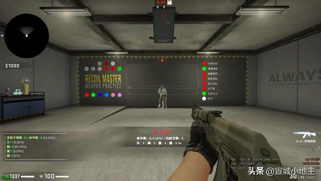 csgo压枪特别差怎么办？