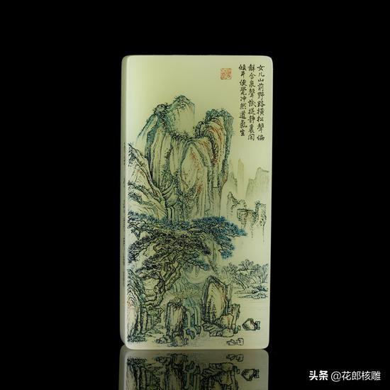 初学者玉雕简单设计图,当玉雕遇见国画，会碰撞出怎样的火花？