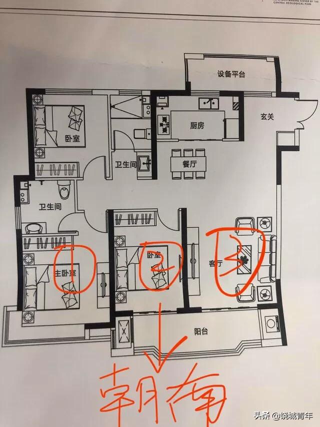 越住越旺的户型图,新看的户型图，该房型如何？