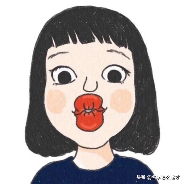 有哪些卡通的短发女孩头像,在哪里可以找到？