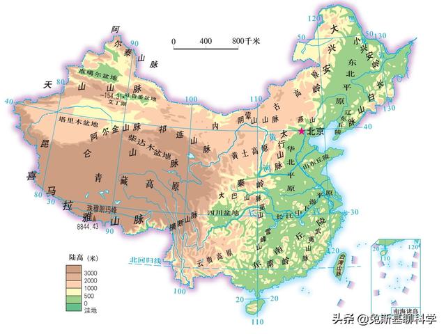 海平面上升地图:如果全球海平面上升了，河南这样的地理位置会受到影响吗