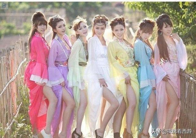西游记中为什么说7个蜘蛛精,就是天庭的7仙女？