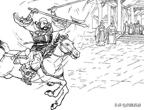 公与儿憩乔静:战神吕布白门楼殒命，他留下视若生命的“三宝”归宿如何？