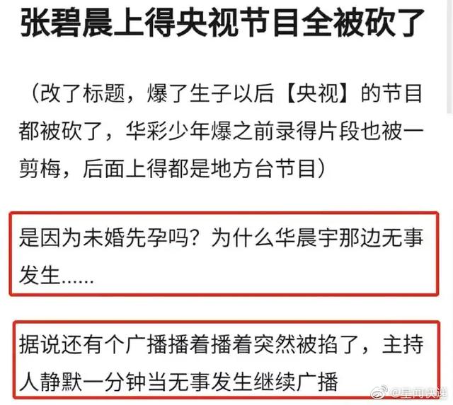 张碧晨是谁:什么情况啊张碧晨究竟有没有被封杀
