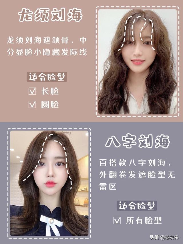 舒淇五点:女生怎么根据脸型选择刘海