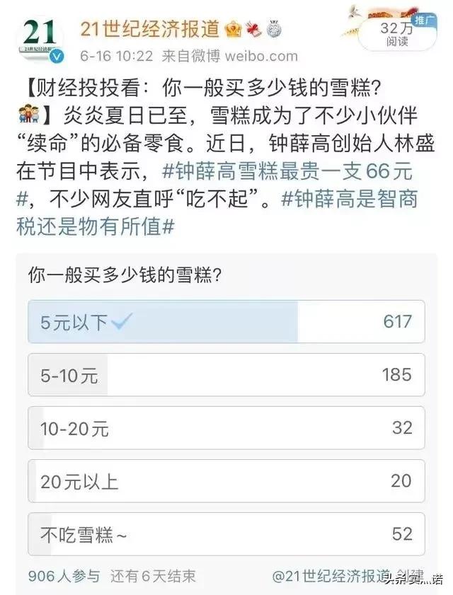 钟薛高:贵价冰淇淋那么多，为什么只有钟薛高犯众怒？