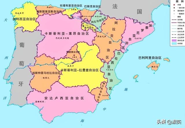 西班牙加泰罗尼亚独立事件，地理决定历史，西班牙的阿拉伯特色，加泰罗尼亚为何要闹独立