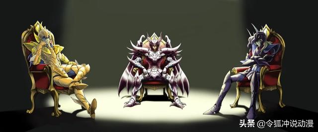 《圣斗士星矢》中海龙加隆、双头龙捷克弗里德、双足翼龙拉达曼迪斯谁才是最强？