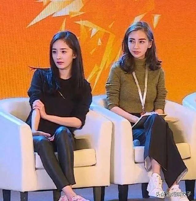 杨颖的老公是谁图片:人气明星杨幂和Angelababy谁唱歌好听？